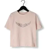 Zadig & Voltaire X60312 Short Sleeve T-shirt Rose 10 Years Fille