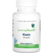 Seeking Health , Niacine, 50 mg EN, 100 Gélules Végétariennes