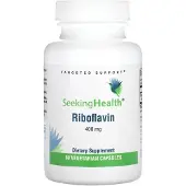 Seeking Health , Riboflavine, 400 mg, 60 Gélules Végétariennes