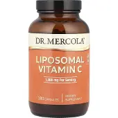 Dr. Mercola Mercola Vitamine C liposomale, vitamine C 1000 mg, 180 gélules