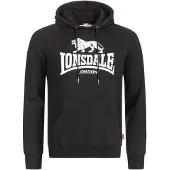 Lonsdale Sweat-shirt 'Fremington' noir / blanc