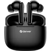 Denver TWE-48B True wireless Bluetooth headphones with charging case