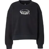 G-Star Logo Loose Sweatshirt Noir S Femme