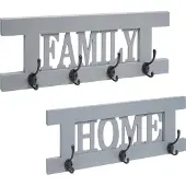 MCW Portemanteau mural -C60 Shabby (2 pièces)