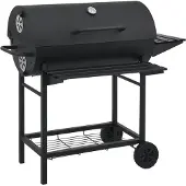 Casa.pro Chariot barbecue 'Armento' 95x108x61cm noir