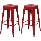 MCW Tabouret de bar -A73 (lot de 2)