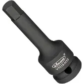 Vigor Embout de tournevis à frapper V7019-H10 1/2 pouce (12,5 mm) carré creux profil hexagonal intérieur SW 10 mm