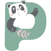 Small Foot Petit pied - Animaux en bois Lettre pour enfants - P
