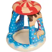 Bestway Candyville Baby Paddling Pool gonflable avec parasol Garden Toy Swimming Pool