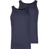 Skiny Maillot de corps bleu marine