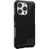 Uag Coque Metropolis LT MagSafe pour Apple iPhone 16 Pro - Kevlar Black