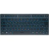 Cherry JK-7100DE-22 KW 7100 MINI BT Clavier sans fil bleu ardoise