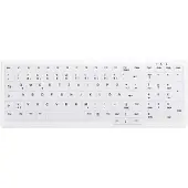 Cherry Active Key MedicalKey AK-C7000 - Clavier - sans fil - 2,4 GHz - allemand - blanc (AK-C7000F-FU1-W/GE)