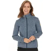 Whistler Samani Melange Full Zip Fleece Gris 36 Femme