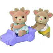 Sylvanian Families Figurines Les jumeaux Renne