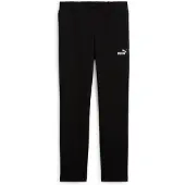 Puma Pantalon de sport 'Ess No. 1' noir / blanc