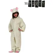 Atosa Christmas Girl Sheep Costume Beige 10-12 Years Enfants