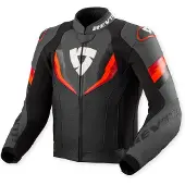 REV'IT! Quantum 3 Blouson en cuir de moto perforé