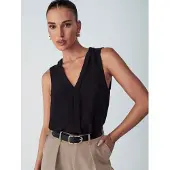 Willa Chemisier 'DELRAY BLOUSE' noir