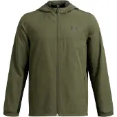 Under Armour Rival Woven Jacket Vert 10-12 Years Garçon