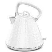 Eldom c275b veno Bouilloire électrique, capacité 1,5 litre, puissance 3000 watts, blanc