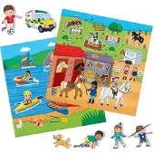 Galt Livre d'autocollants réutilisables - Sports (31000151) (150 Autocollants)