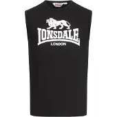 Lonsdale T-Shirt 'Clopton' noir / blanc