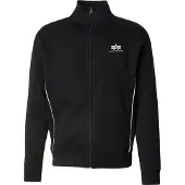Alpha industries Track Sl Full Zip Sweatshirt Noir 2XL Homme