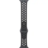 Apple Bande Nike Sport (42 mm, Fluoroélastomère), Sangles de montre, Noir, Marron