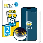 BROTECT Film de protection plein écran Film de protection d'écran clair transparent (Apple iPhone 16), Téléphone portable : film de protection, Transparent