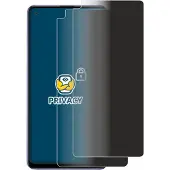 BROTECT Film anti-regards Anti-Spy Privacy Film de protection contre la lumière bleue (Samsung Galaxy A21s), Téléphone portable : film de protection, Bleu