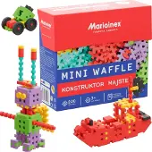 Marioinex Klocki gaufre mini Kons.200el Majster 04268