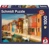Schmidt Puzzle Shining Houses 1000 pièces