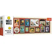 Trefl Puzzle 1000 Panorama Galerie SmileyWorld 29053