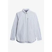 Superdry Essentials Oxford Long Sleeve Shirt Bleu 2XL Homme
