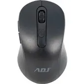 Adj Mouse Wireless Ottico Evo Pure Bk 1000 Dpi 6 Tasti Con Ricevitore (Sans fil), Souris, Noir