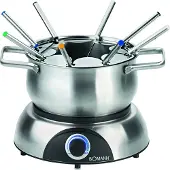 Bomann FD 2248 CB Service à fondueAcier inoxydable, Set à fondue, Argent