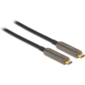DeLOCK Aktives Optisches USB-C Video Kabel 4K 60 Hz 20 m