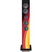 Ices Electronics Enceinte tour Bluetooth avec entrées FM, USB, SD et AUX