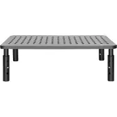 Speaka Professional SP-MR-210, Réhausseur pour moniteur, Noir