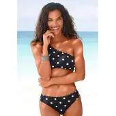 LASCANA Hauts de bikini noir / blanc