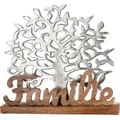 Gilde Famille Arbre de vie en aluminium 48006