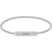 BOSS Bracelet Homme Alek Argenté 1580387-Par