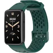 Cover-Discount Xiaomi Mi Band 7 Pro - Bracelet sport troué vert (Silicone), Sangles de montre, Vert