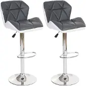 Mendler Tabouret de bar -A92 (lot de 2)
