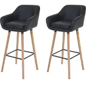 Mendler Tabouret de bar Vaasa T381 (lot de 2)