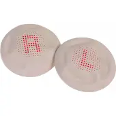 Poly Blackwire 7225 Sand coussinets d'oreille en similicuir (2 pièces)