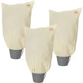 Gardebruk 3x Housse de protection pour plantes beige 60x80cm
