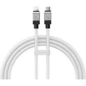 Baseus Câble de recharge rapide USB-C vers Coolplay Series 1m, 20W (blanc) (1 m, USB 3.2 Gen 1, 20 W)