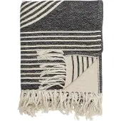 Bloomingville Anek Plaid | Noir | Coton | 82066153